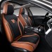 Leather Seat Covers, Seat Covers Full Set, Car Seat Protectors 5 Seats,Automotive Seat Covers Fit for Most Cars Trucks