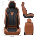 Leather Seat Covers, Seat Covers Full Set, Car Seat Protectors 5 Seats,Automotive Seat Covers Fit for Most Cars Trucks