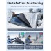 Windshield Cover for Ice and Snow [600D Upgraded Silver Waterproof] Against Frost Ice and Snow Easy Installation with Straps