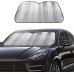 Car Windshield Sunshade UV Ray Reflector Auto Window Sun Shade Visor Shield Cover, Keeps Vehicle Cool- Sliver (55" x 27.5")