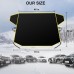 Windshield Cover for Ice and Snow,【Premium Heavy Duty Durable Oxford Fabric】Against Snow Ice and Frost with Panels& Straps